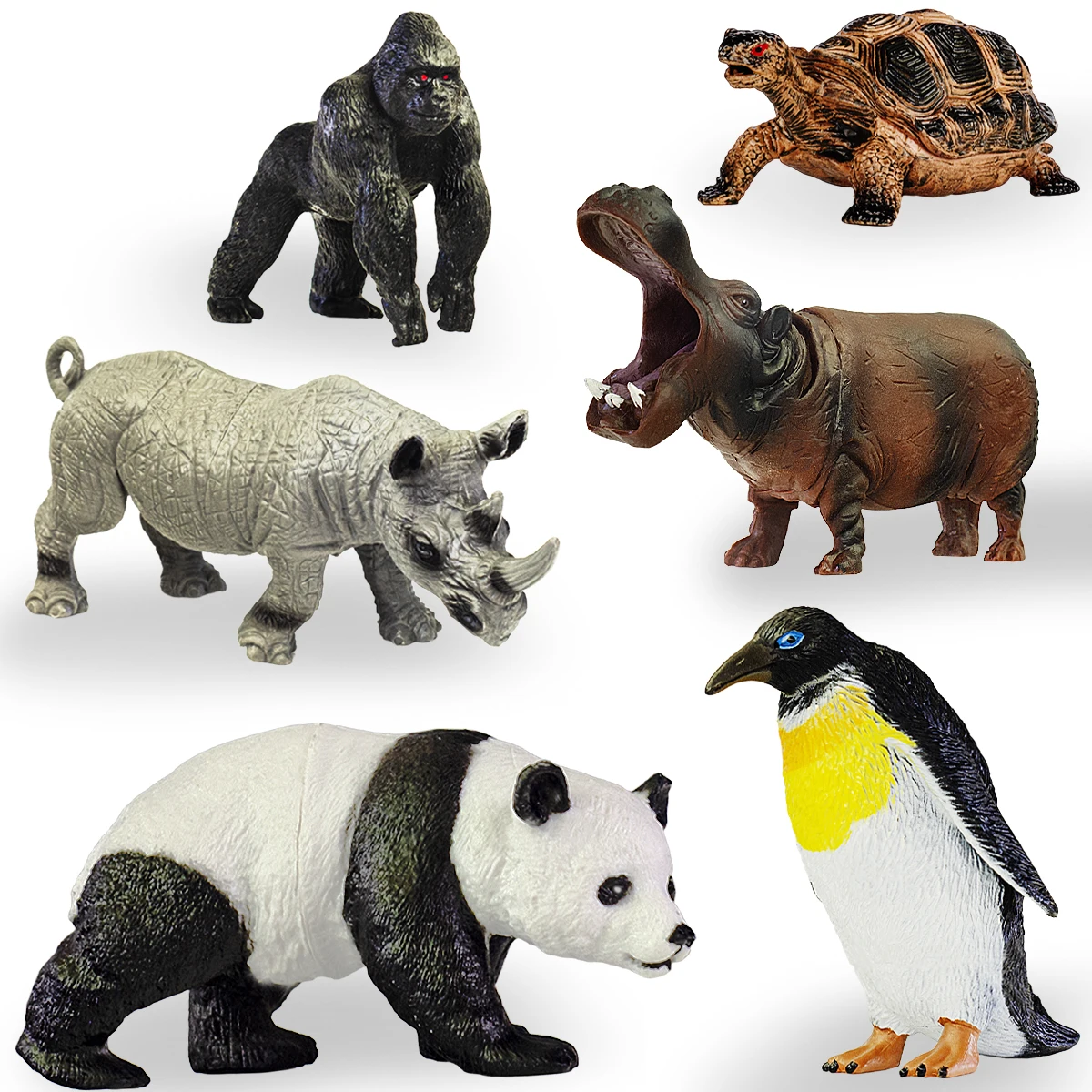 

6-й типов наборов моделей имитации диких животных | Игрушки для познания животных | Учебные пособия для детского сада | Праздничные украшения | Интерактивное раннее образование для родителей и детей | Детские праздничные подарки на день рождения | Панды/П