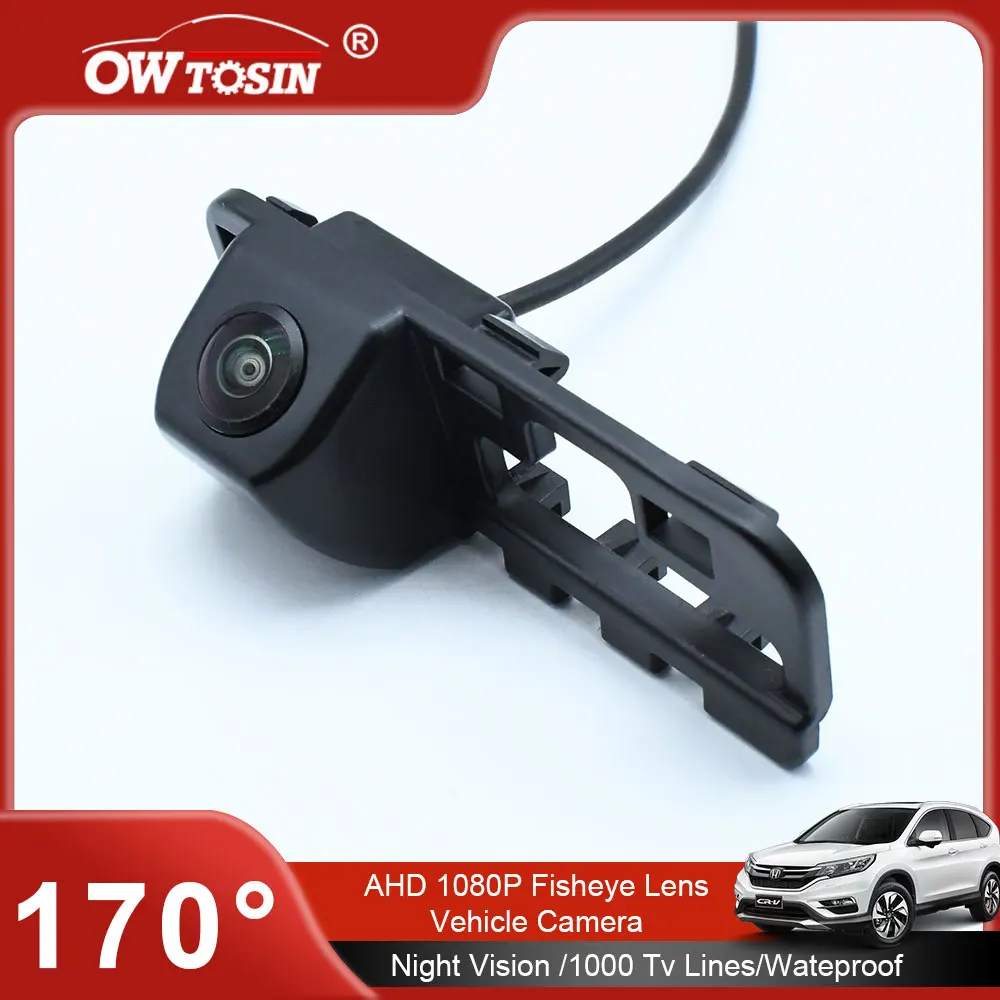 

170 ° AHD 1080P Автомобильная камера заднего вида для Honda Civic 2006 2007 2008 2009 2010 MK8 камера заднего вида