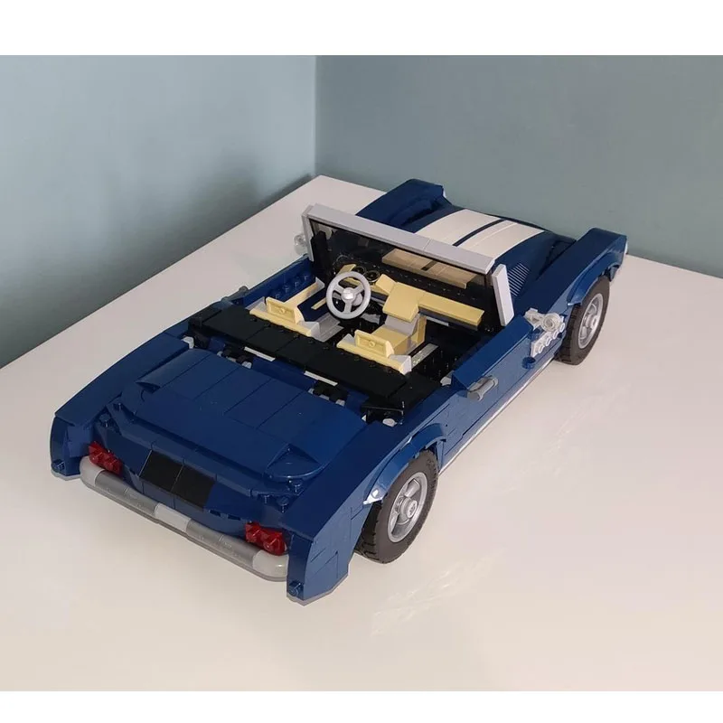 

MOC-172679 New City Convertible Double-Door Supercar Building Block Model, 927 Parts, Boys' Children Birthday Toy Gift