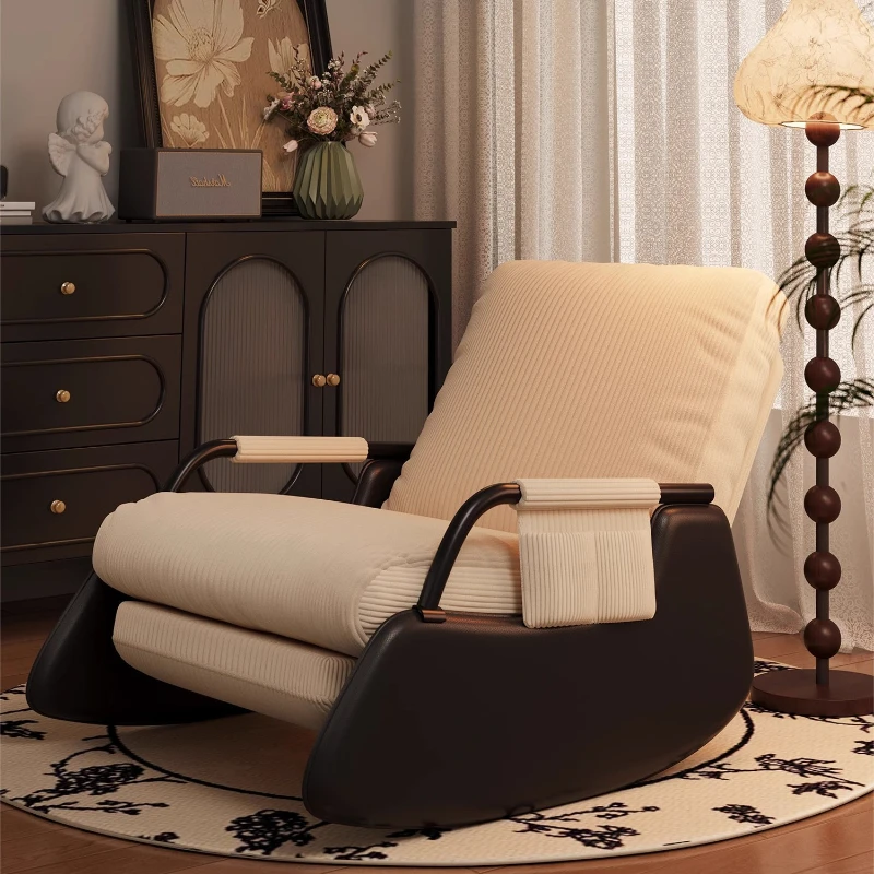 Modern Simplicity living room chairs comfortable sleepable white advanced Armchair backrest adjustment кресло home furniture