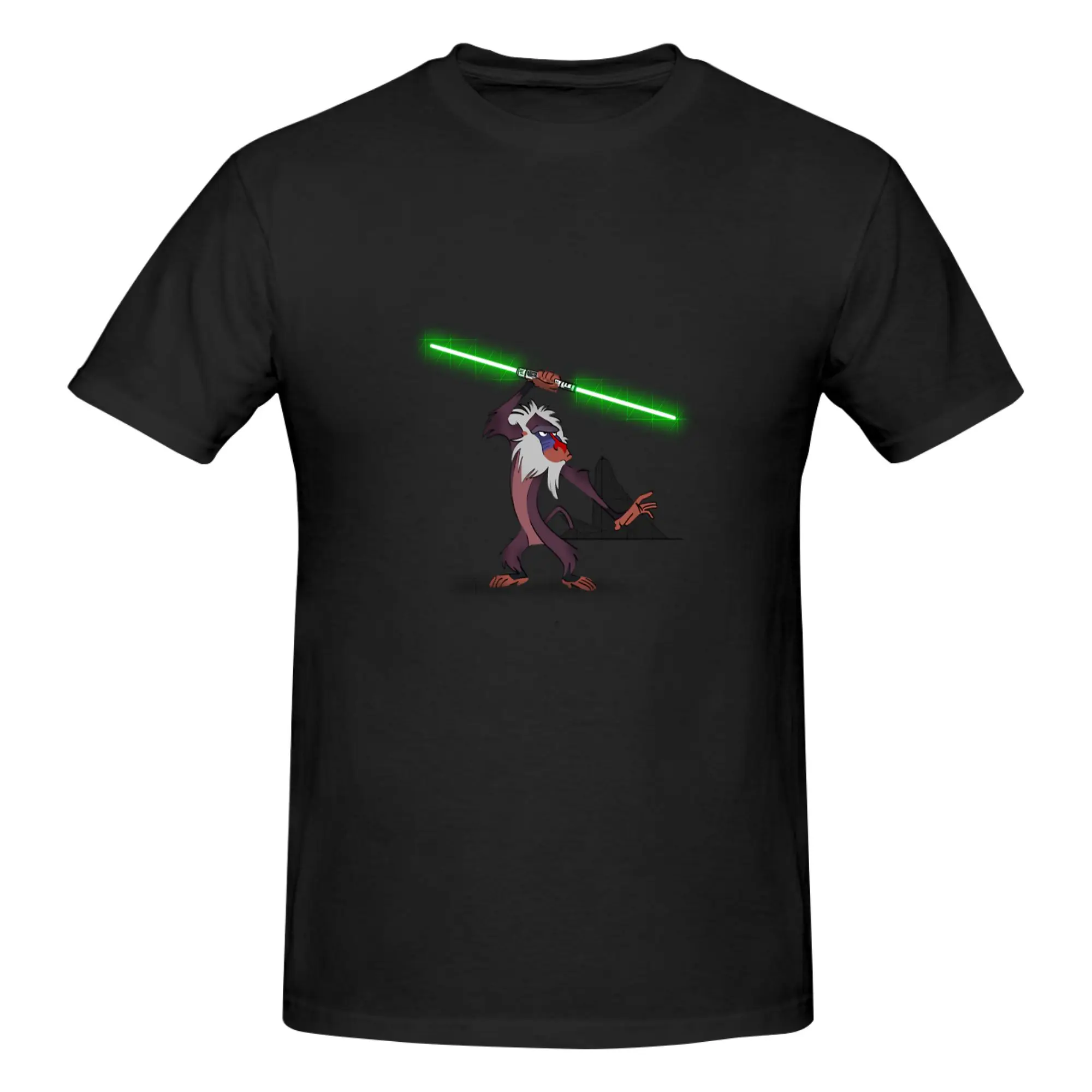Funny Master Rafiki the Wise  Men's Printed T-Shirt Unisex T shirtMen Shirt