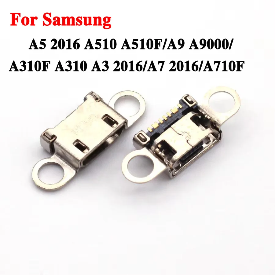 10pcs USB Charging Port Dock Plug For Samsung A5 2016 A510 A510F/A9 A9000/A310F A310 A3 2016/A7 2016/A710F Charger Connector