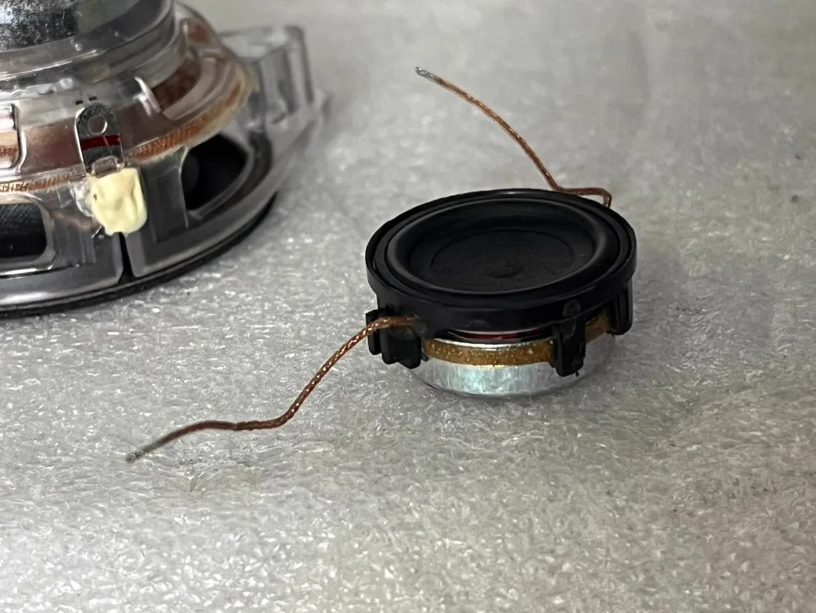 Speaker klakson kecil GHXAMP 21mm, 2 buah Speaker 4OHM