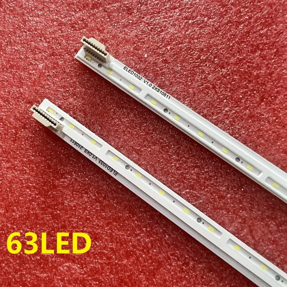 LED backlight strip 63LED For 55UH664V 55UH650V 63LED 55UH65 R L-type 1707PKG