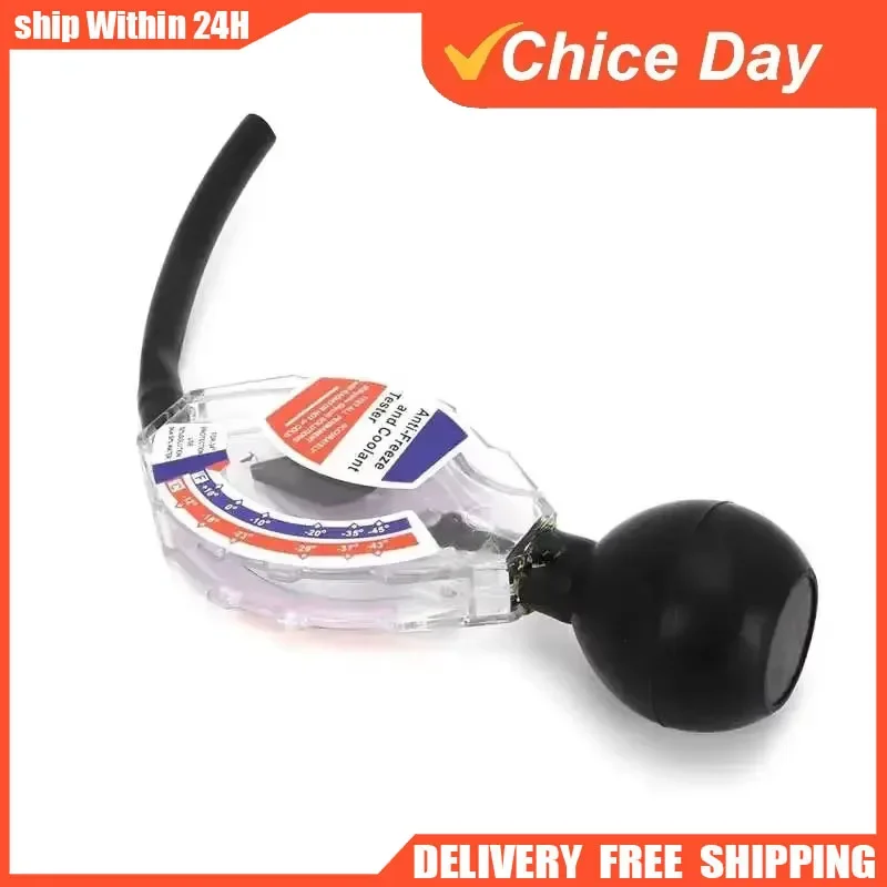 

Новый тестер охлаждающей жидкости радиатора автомобиля, прочный инструмент для проверки антифриза для системы охлаждения, автозапчасти, высокоточный циферблат