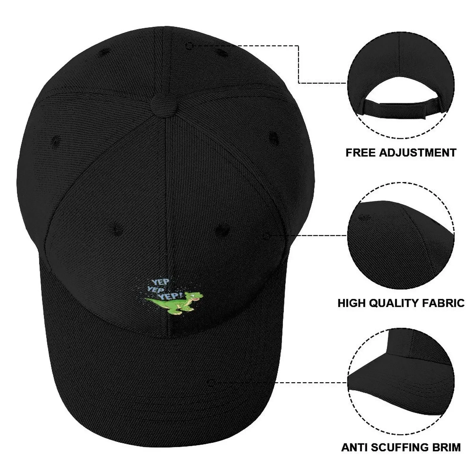 Land Before Time Ducky Yep Yep Sprinkle Baseball Cap foam party Hat Snapback Cap Luxury Man Hat Men Luxury Brand Women's