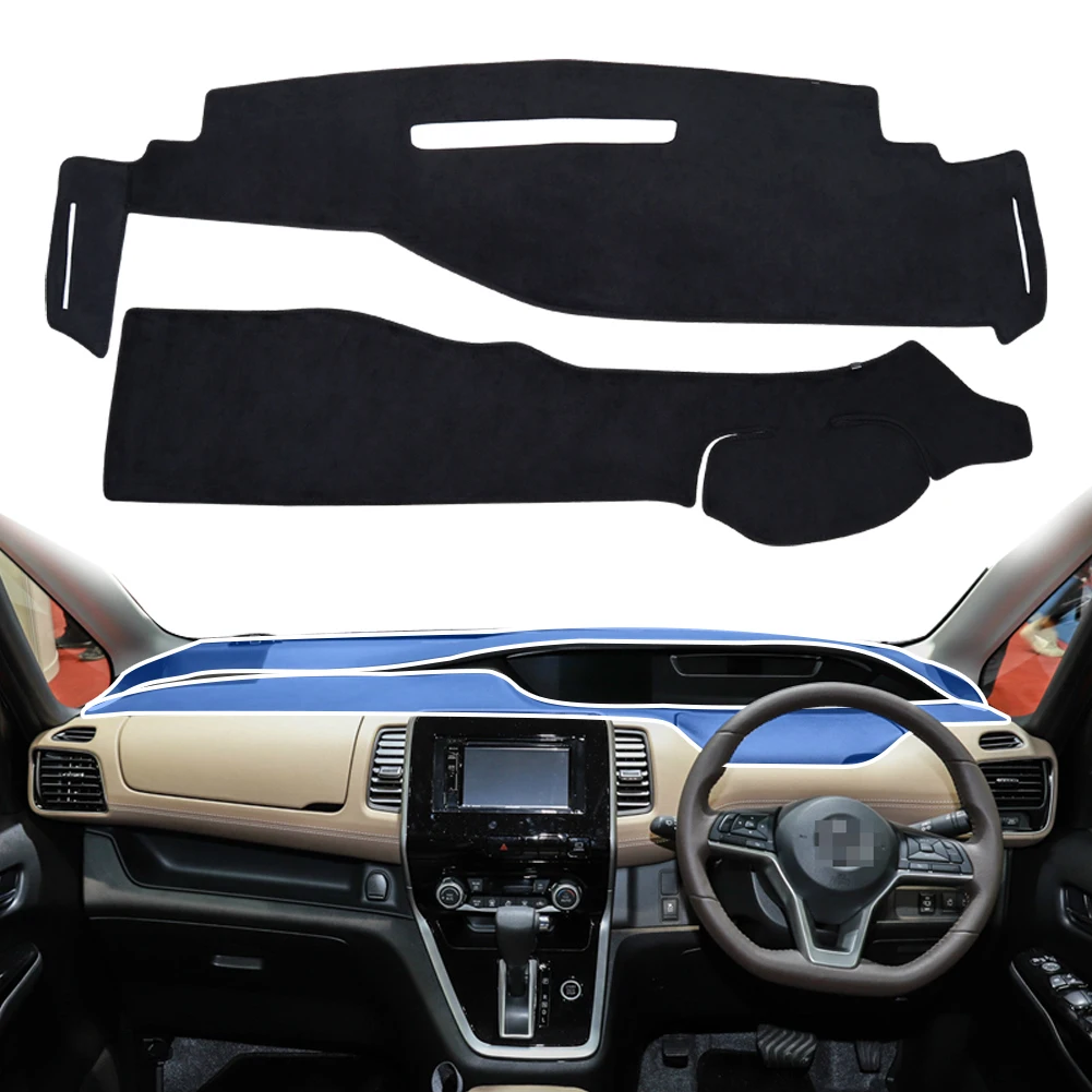 Dashboard Cover Pad for Nissan SERENA C27 Dash Mat Dashmat Car Accessories Sunshade Protective Carpet