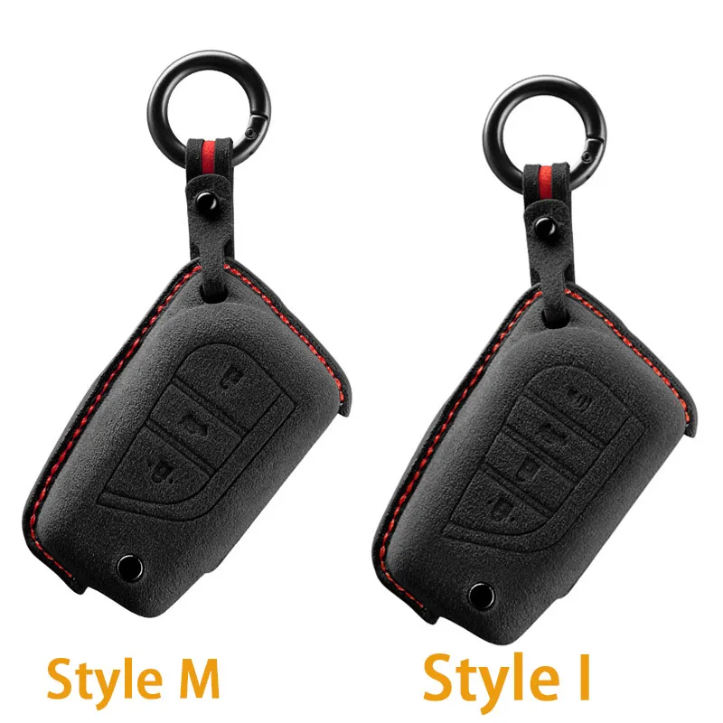 

Car Key Case Cover Shell Fob for Toyota Wildlande Camry Rav4 Alphard Highlander 2 /4 Buttons Car Remote Keychain