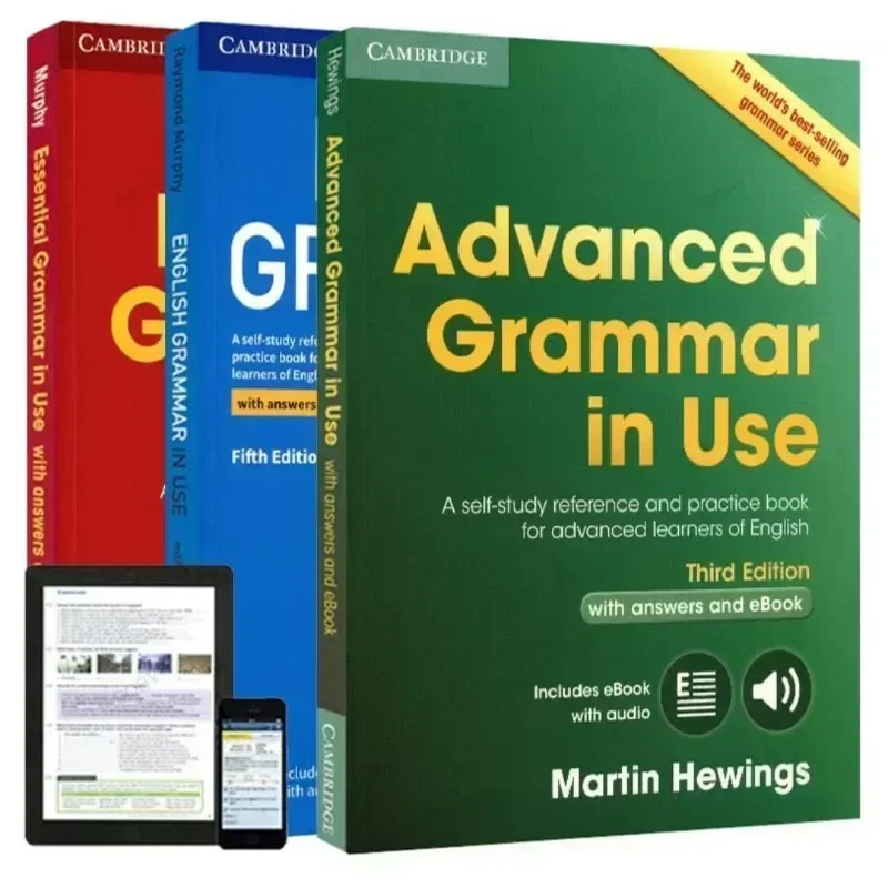 

English Exam Preparation Professional Book Free Audio Cambridge English Grammar in Use Advanced Basic English