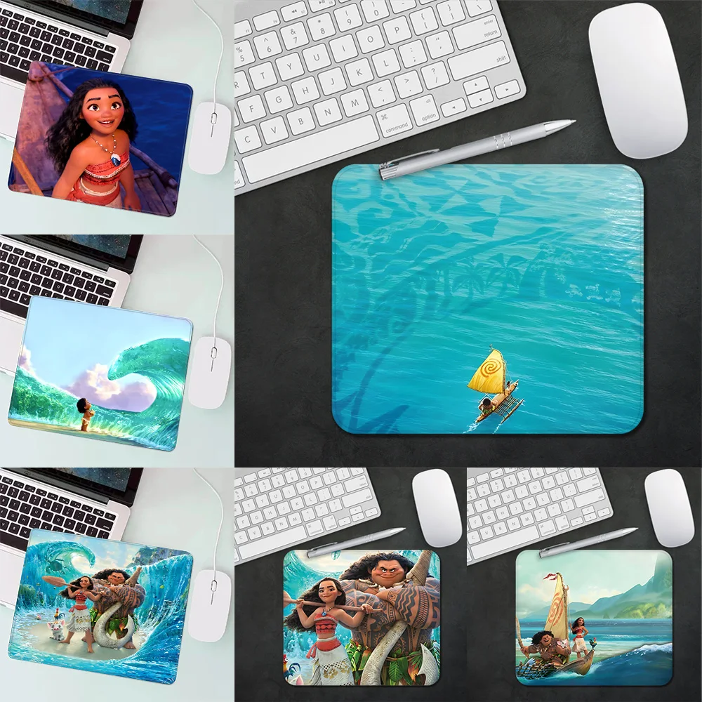 Disneies Moana Princess Gaming Mouse Pad XS Small Mousepad For PC Gamer Desktop Decoration Office Mouse Mat Deskmat Rug