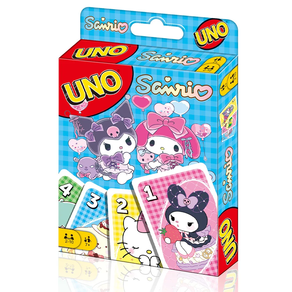 Mattel Games UNO TOM AND JERRY карточная игра для семейной ночи с тематической графикой для ТВ-шоу и специальным правила для 2-10 игроков