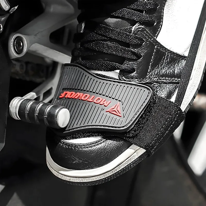 

Universal Motorcycle Shoe Cover Guards Motorbike Gear Shift Pad Anti-slip Durable Boot Protector Anti-skid Gear Shifter