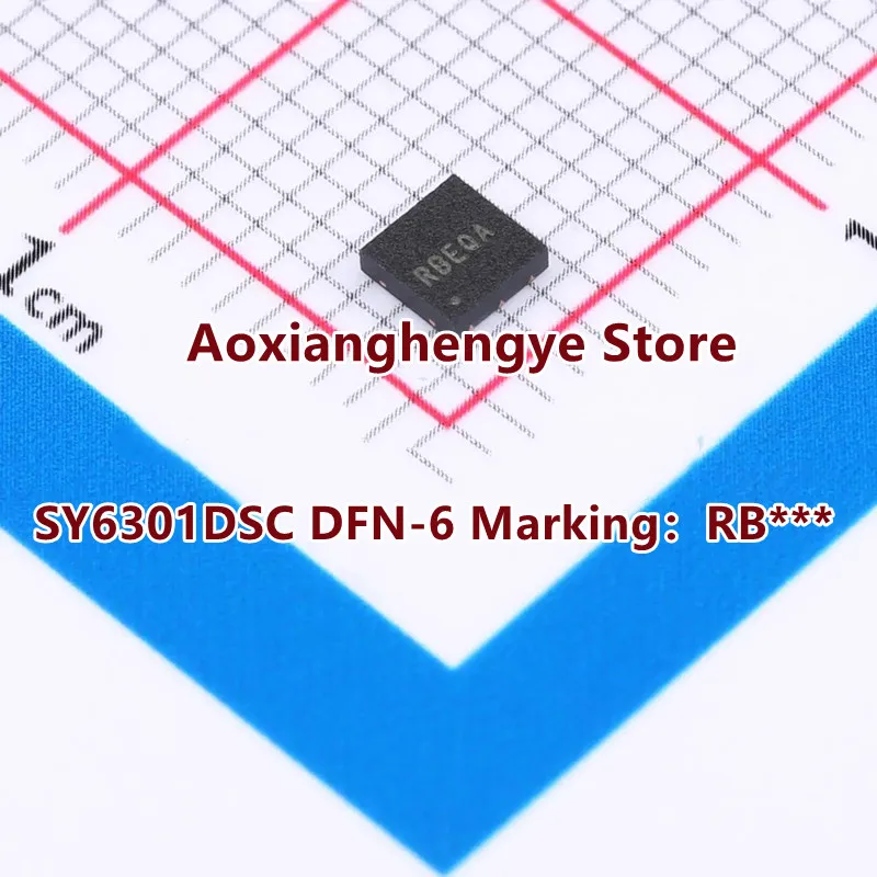 10PCS SY6301DSC DFN-6(3x3) （Marking：RB***）Linear voltage regulator 1A 1V~5.5V
