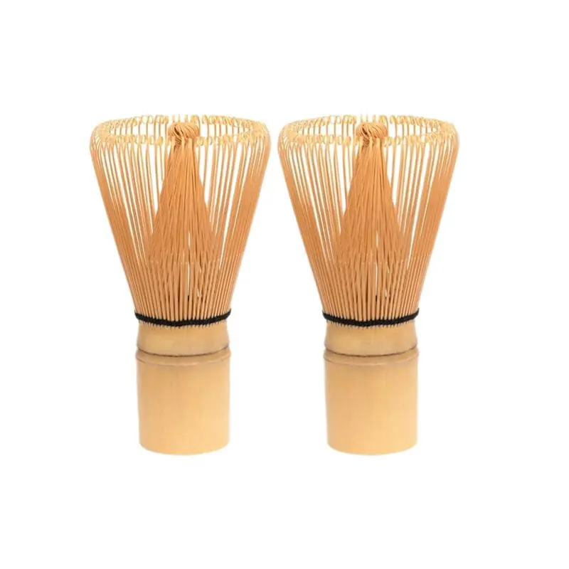 Conjunto de 2 batedores de matcha de bambu ABYK, Chasen tradicional feito à mão, batedor de matcha para chá matcha autêntico