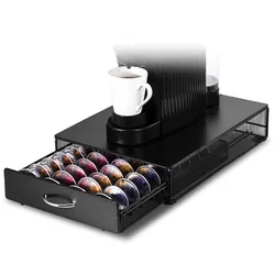 Coffee Capsule Pod Holder Nespresso Vertuoline Dolce Gusto Capsules Storage Rack Verismo Vertuo Lavazza Organizer Drawer