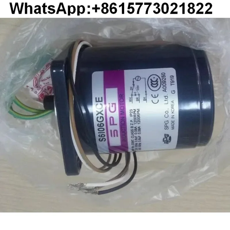 

S6I06GXCE Мотор SPG, мотор 6Вт 220В 50Гц оригинал из Кореи