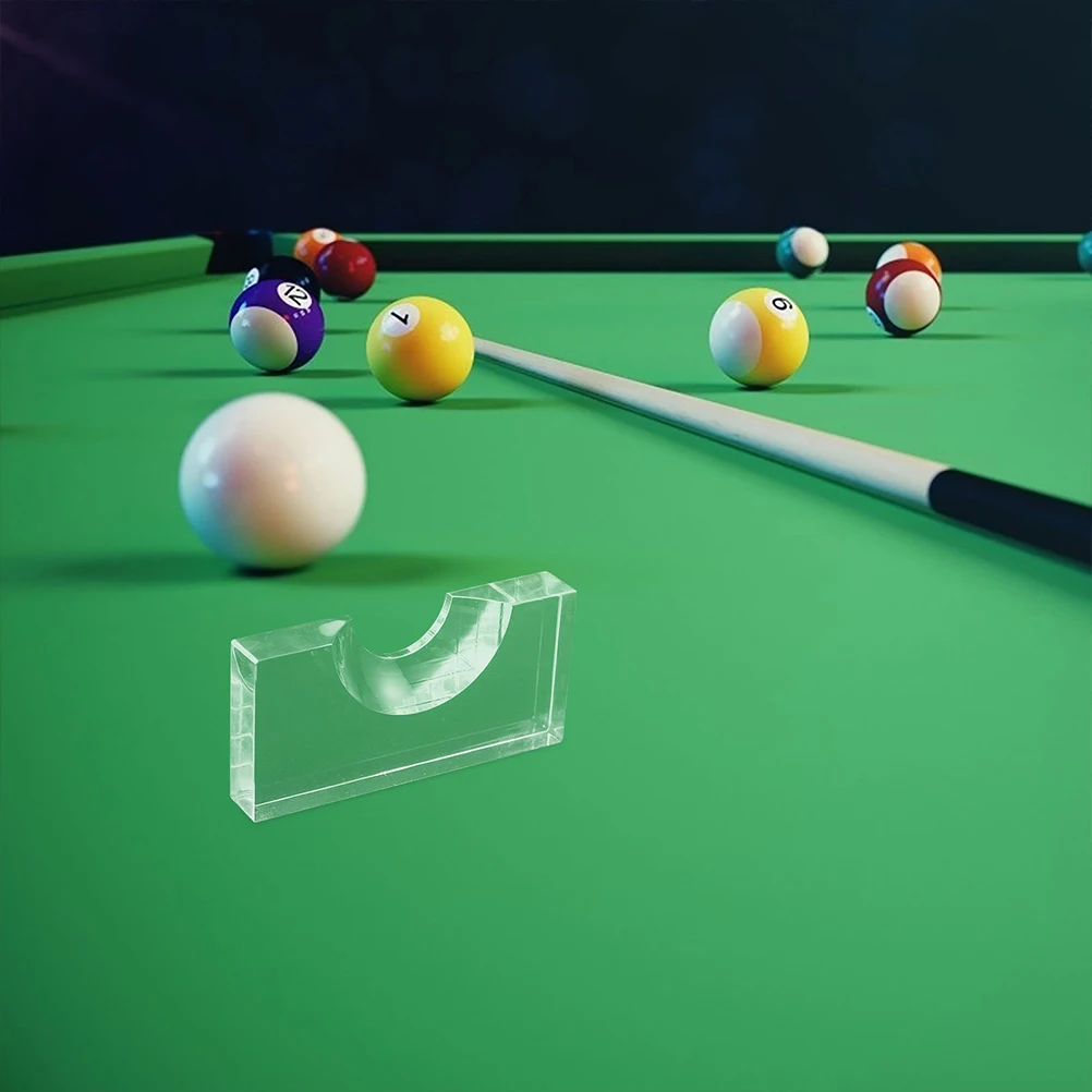 Black 8 Locator Position Marker Acrylic Billiard Accessories Sturdy Cue Snooker Holder Gaming Enhancement Practical