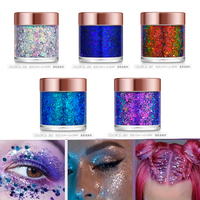 Sequins Body Glitter Gel,Make Up Long Lasting Glitter For Body Face Hair Eyeshadow,Festival Party Carnival Makeup Decorations