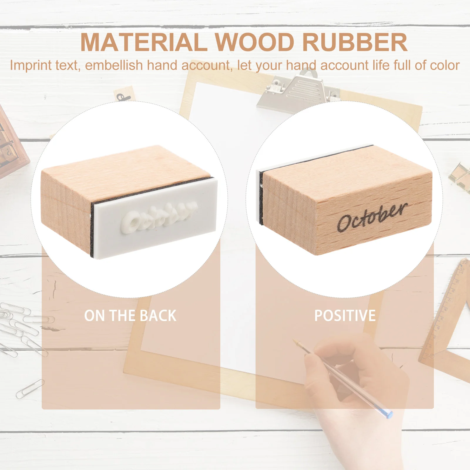 Рисунок 3 - Набор деревянных чернильных штампов