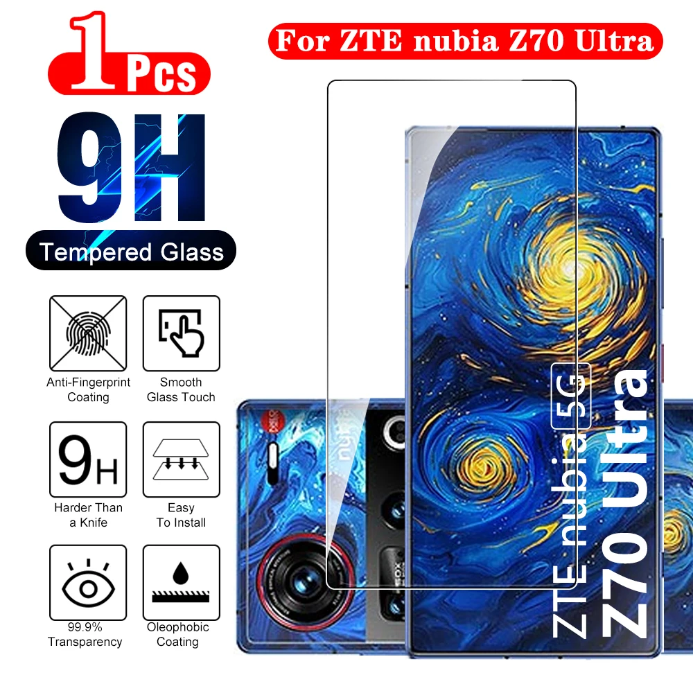 Tempered Film For ZTE nubia Z70 Z50 Z60 Ultra Red Magic 10 9 9S 8 8S Pro Plus 5G Screen Protector Glass Z70Ultra RedMagic 10Pro＋