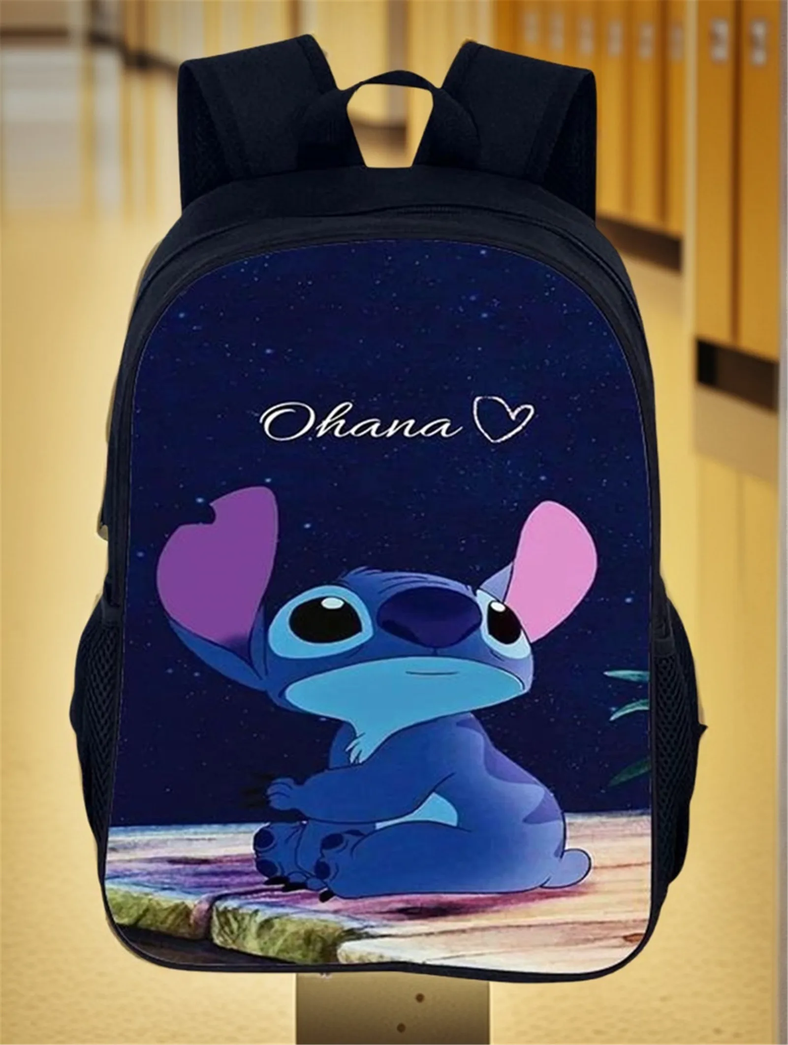 

Elementary Kid Large Capacity Backpack-Student Back to School Rucksack Stitch Cute Daypack