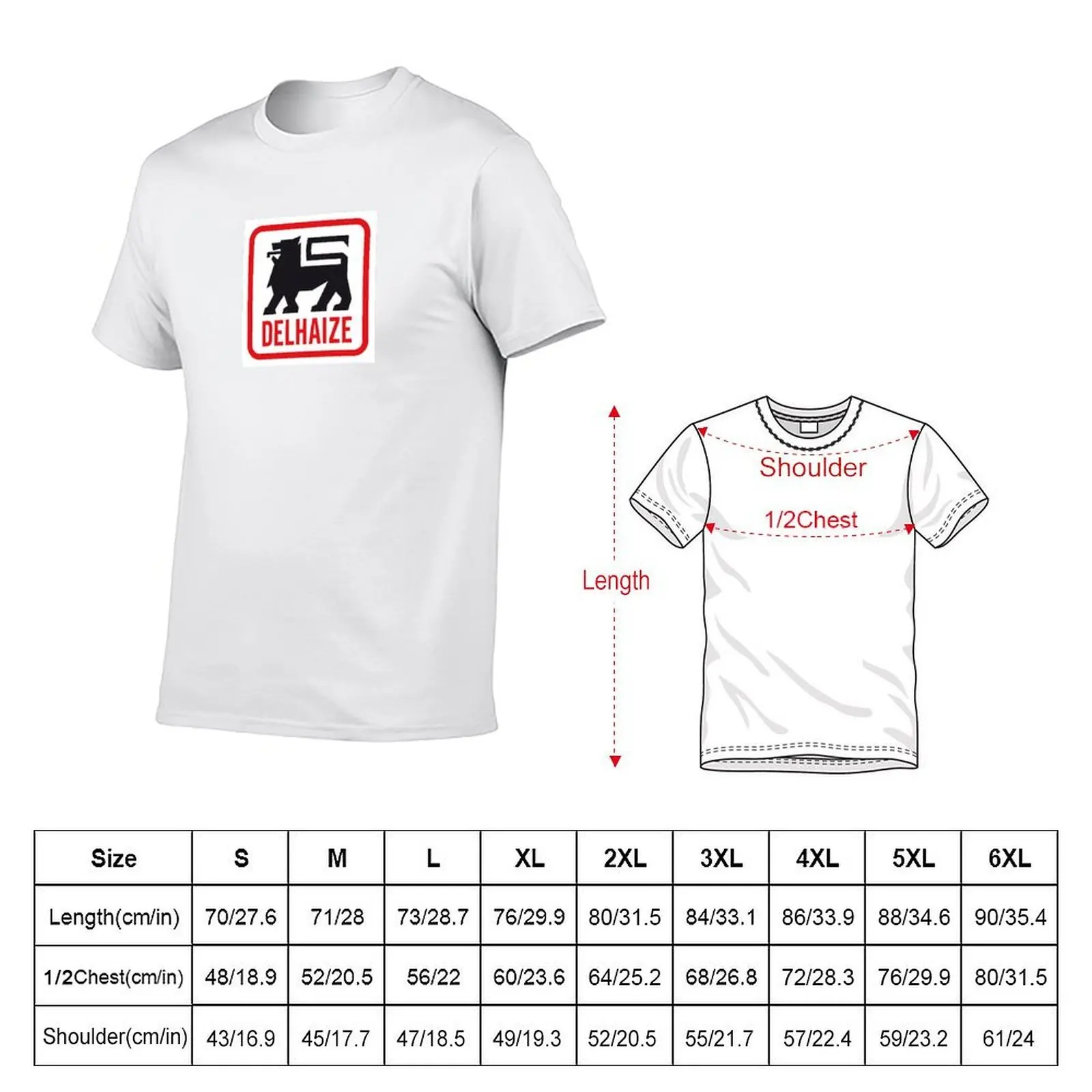 delhaize 3 T-Shirt t shirts for man pack white man t shirts for men T-Shirt