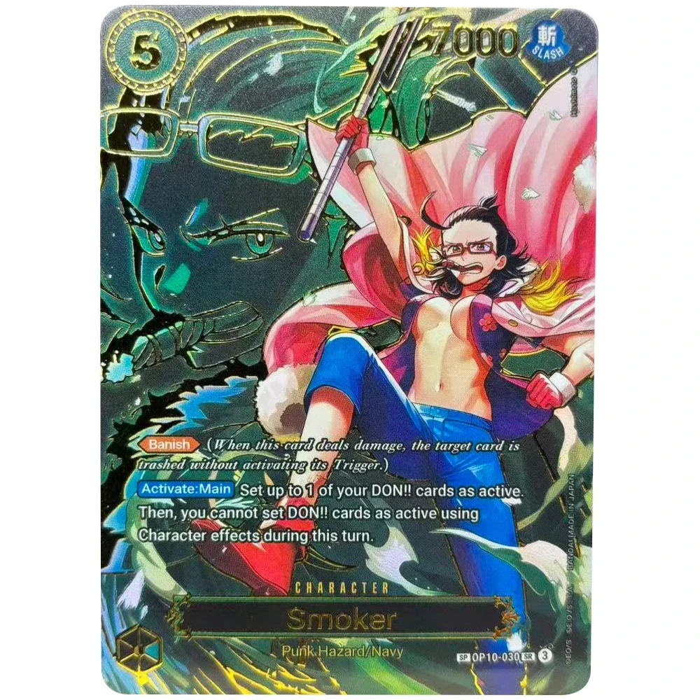 Carte da collezione ONE PIECE Monkey D. Rufy Sabo Portgas Ace OP13 SP EN Gioco fai da te di alta qualità Carte anime giocattolo regalo