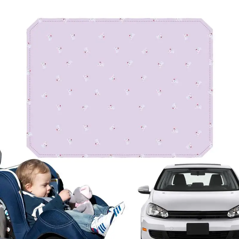 Car Seat Shade Seat Cooler Heat Shield Sun Shade Protector Dustproof Car Seat Cover Heat Protector For Children Child Car Seat