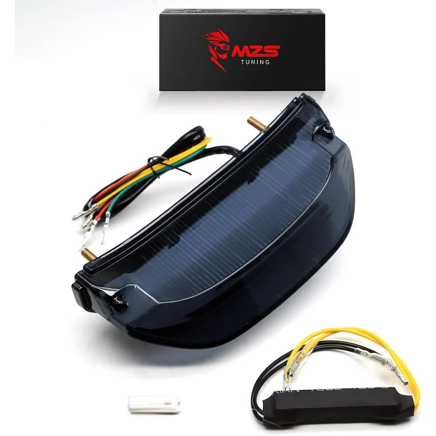 

Задний фонарь мотоцикла, встроенный светодиодный указатель поворота, мигающий тормозной фонарь, дым, совместимый с CBR600RR 2013-2023