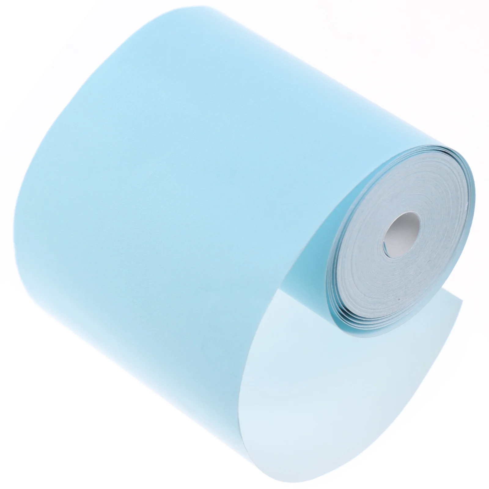 

4pcs Colored Thermal Printing Paper Roll Self-Adhesive Printable Sticker For Office Supermarket Restaurant Hospital Bank Use