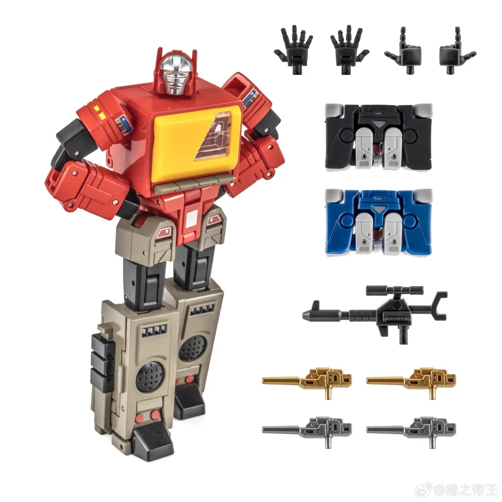 En Stock, juguete transformable de proporción pequeña NA H62 H62EX G1, grabadora, espejo, juguete, color transparente