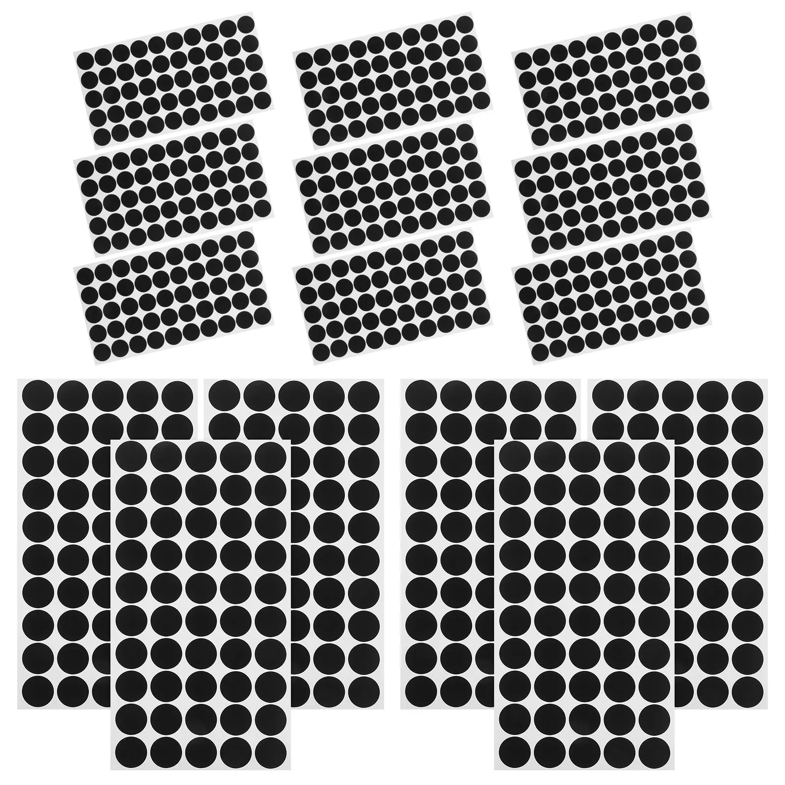 50Sheets LED Light Blocking Stickers Round Blackout Dots for Electronics Router Sleep Improvement LED Cover Stickers Light