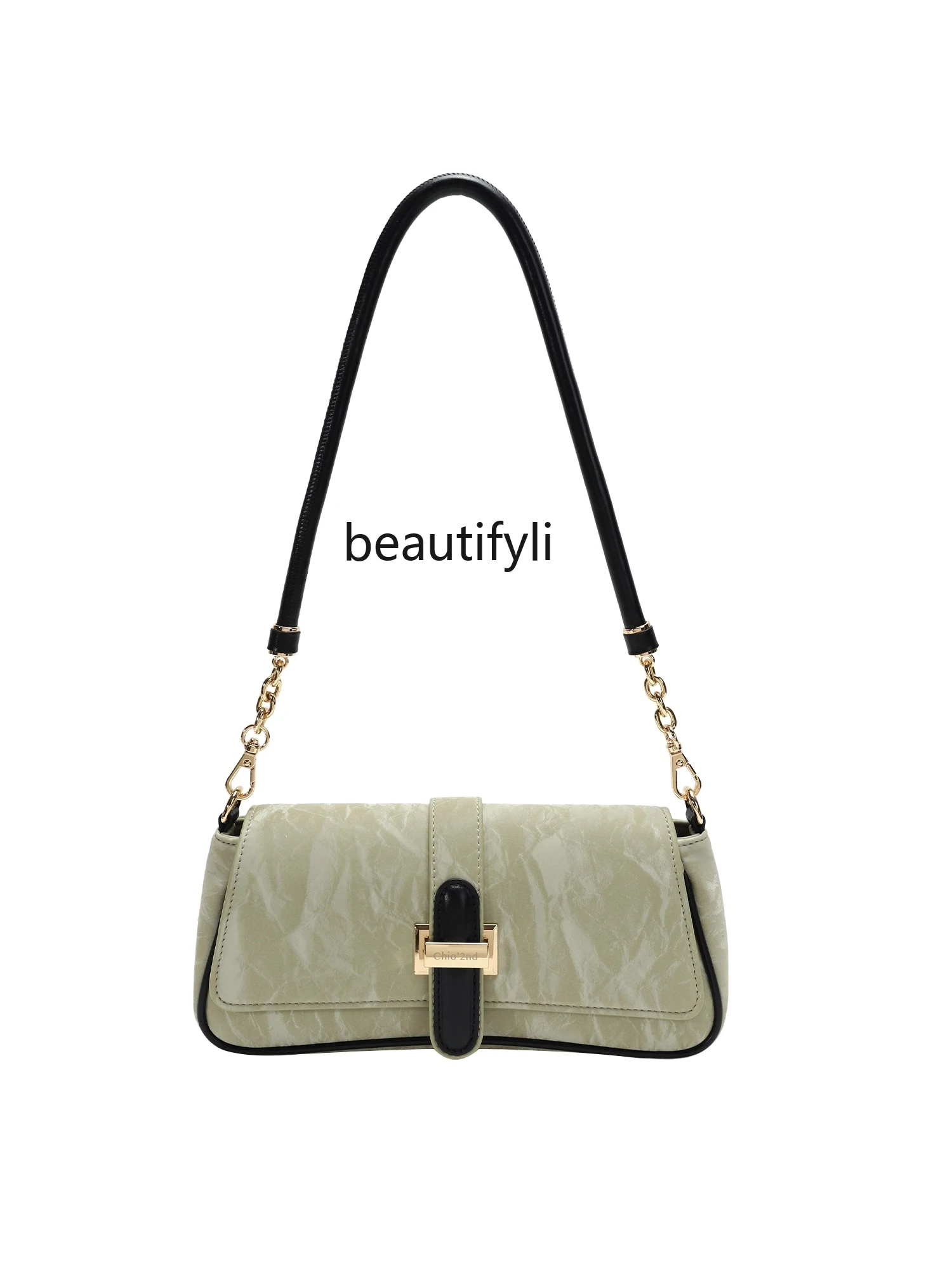 

Underarm Bag Women's Summer Light Luxury Minority Advanced Sentong Qin Shoulder Messenger Bag