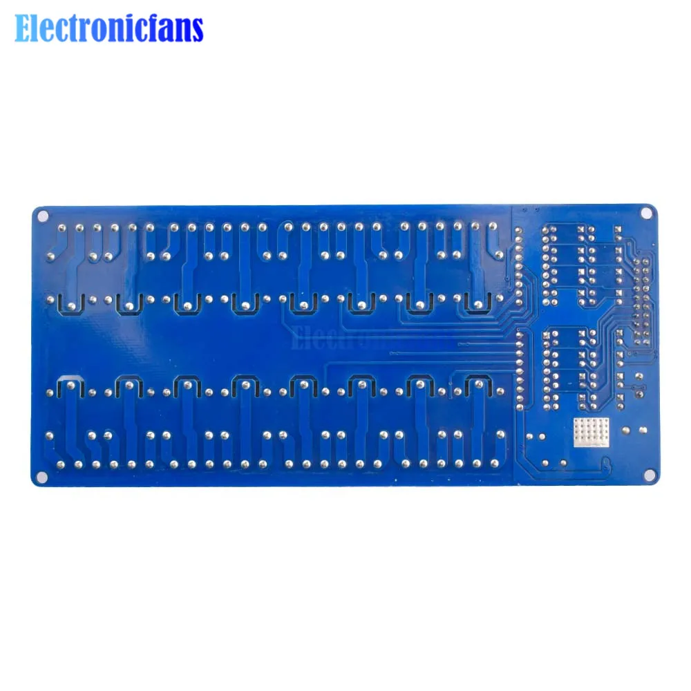 Imagem -05 - Wifi Módulo de Relé 16 Canais a Bordo Esp8266wifi Relé Escudo Placa Desenvolvimento Módulo Interruptor de Relé de Controle Wi-fi dc 5v 12v