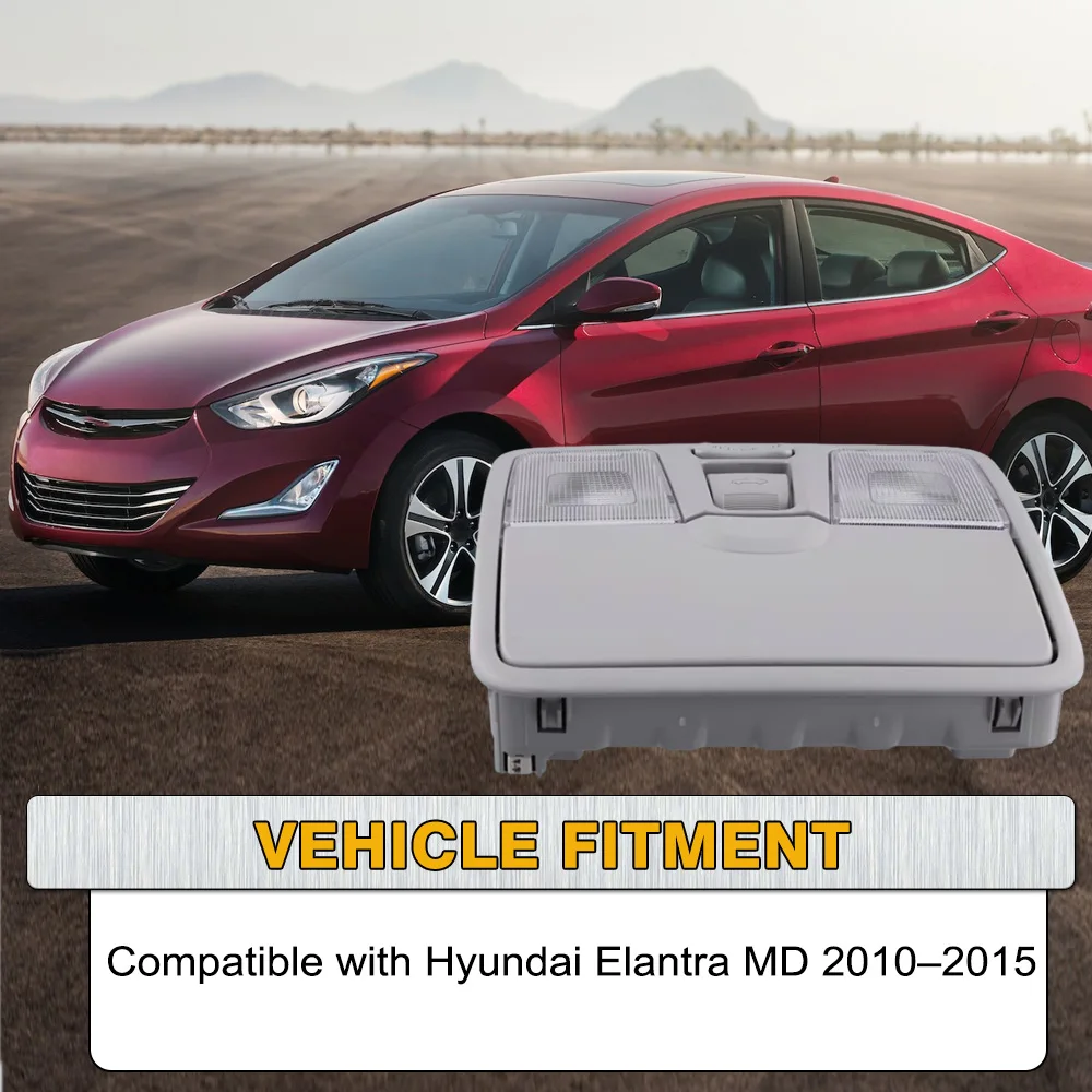 Car Front Map Lamp Reading Lights Assembly With Sunroof Switch 92800-4V100 For Hyundai Elantra MD 2010-2015 928004V100