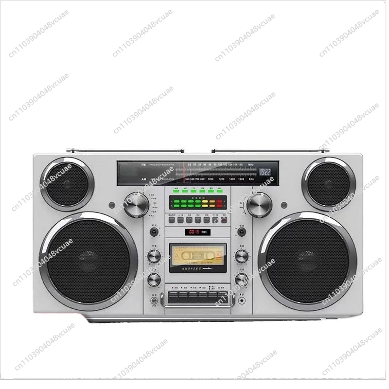 

For Retro FM Radio, Bluetooth Speaker Wireless Tape Recorder