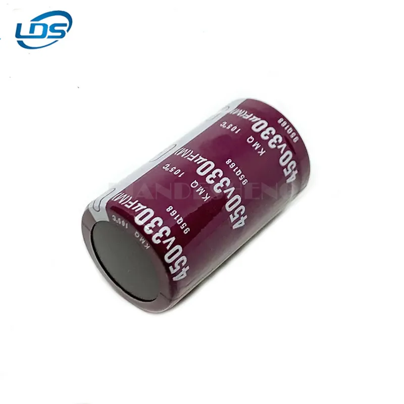 1pcs Horn Aluminum electrolytic Capacitor 400V/450 volts 330UF Micromethod 35x35/30*30/25X45mm