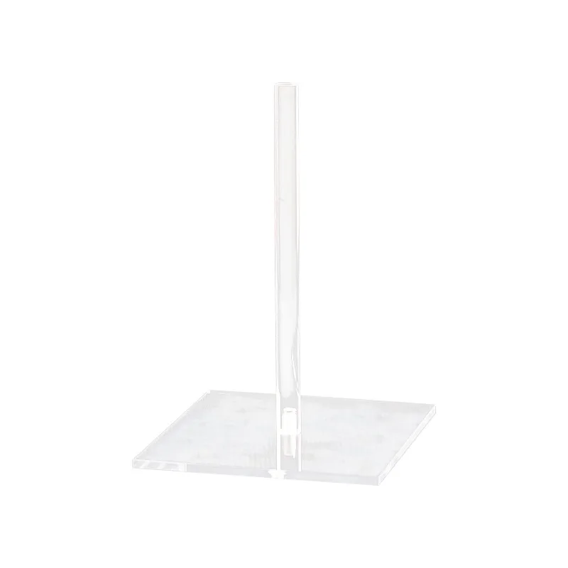 حامل عقال أكريليك حامل شفاف Scrunchie تخزين حامل عقال حامل منظم أساور حامل حلقات الشعر