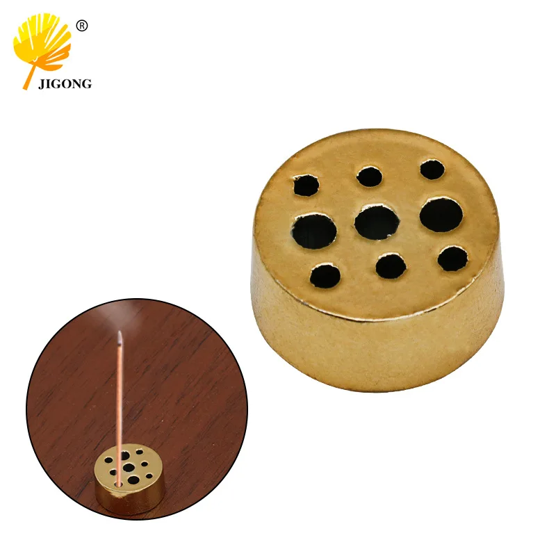 Mini creative hexagonal four holes/back with screws four holes/nine holes small incense insert plate incense tray incense incens