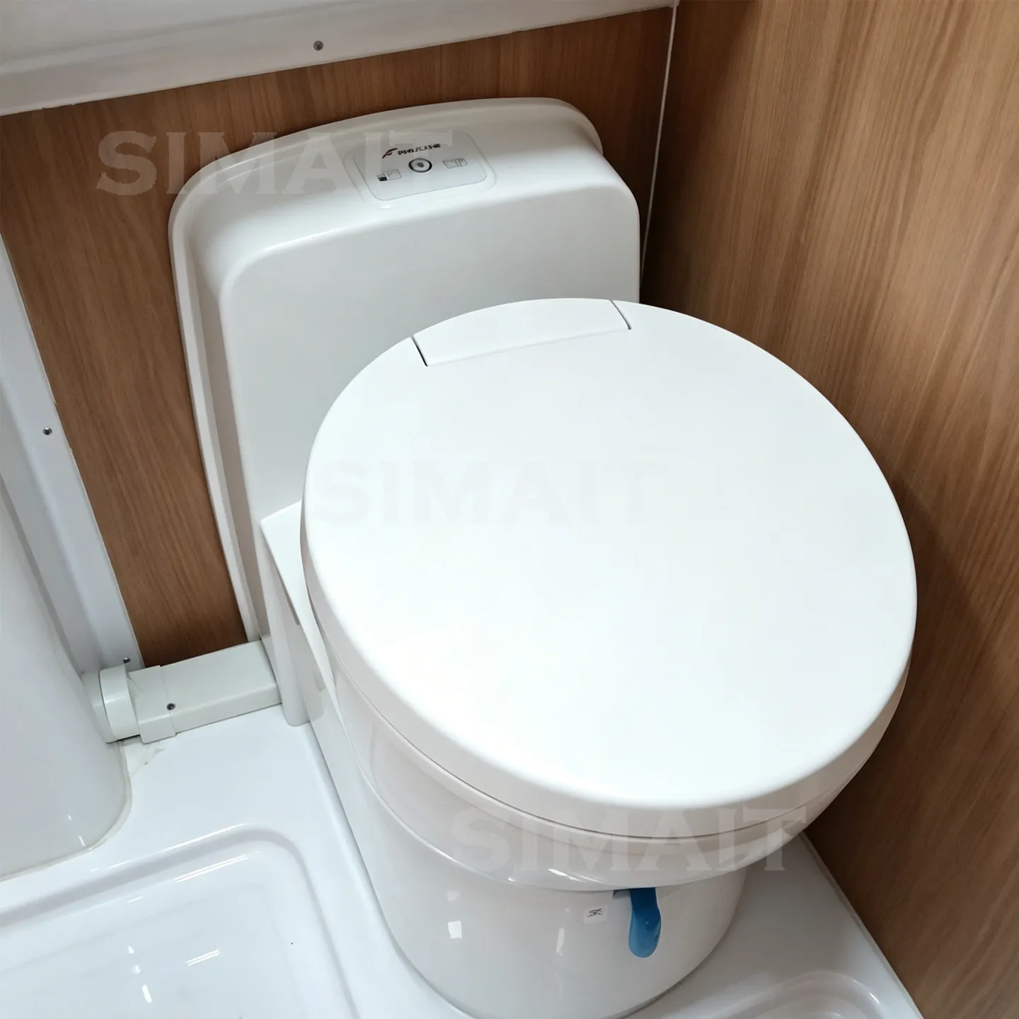 Hot Sale RV White Toilet | Motorhome Caravan Cassette Toilet with 15L/20L Tank for Camper Van