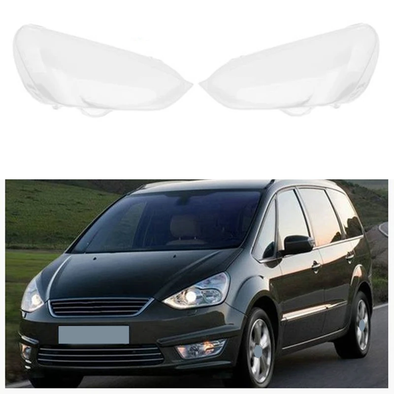 For Ford S-MAX 2007-2008 Right Side Car Headlight Cover Lamp Shell Mask Lampshade Lens Glass Head Light Lamp Cover Accessories