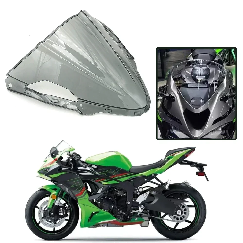 viento para parabrisas delantero de motocicleta, deflectores de viento aptos para KAWASAKI ZX-6R, ZX6R, ZX, 6R, 2023, 2024