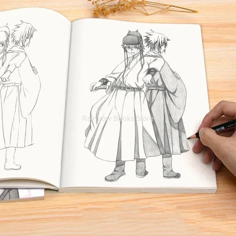 Beautiful Novice Drawing Tutorial Book para meninos e meninas, Beautiful Drawing Material, Tutorial, Q Version