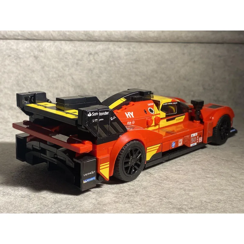 MOC-199319 Model Blok Bangunan Mobil Balap Sport Ikonik Baru 499P 312 Buah, Hadiah Mainan Bangunan Ulang Tahun untuk Anak Laki-laki dan Anak-anak