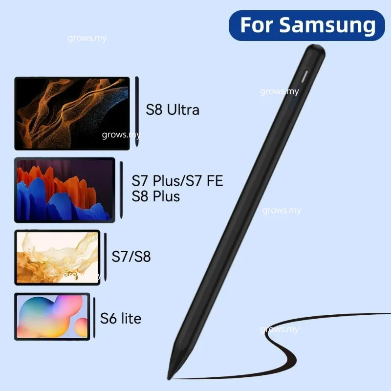 

For Samsung Tablet Stylus For Tab S9FE Plus S8+ S8 Ultra S7 FE S7+ S6 Lite A9+ 11 A8 A7 Lite 8.7 Screen Touch Drawing Pen Pencil