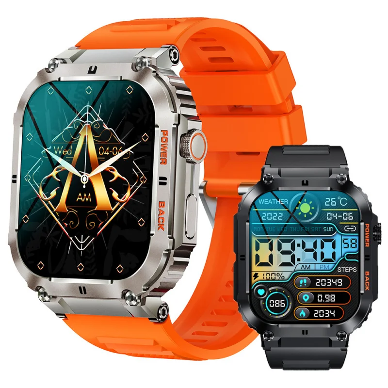 Смарт-часы K57PRO, Bluetooth, вызов, сообщения, Push-уведомления