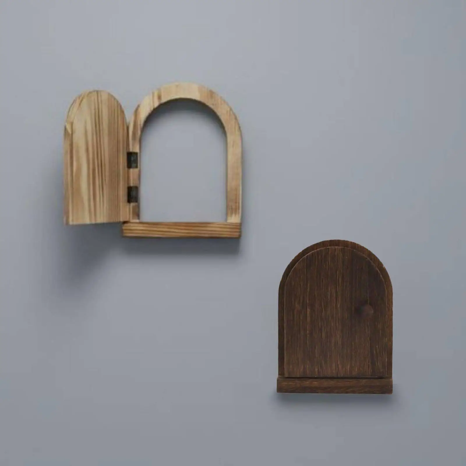 Wood Switch Wall Sticker Arched Frame Cover for Home Natural Finish Protector for Built-in Furniture Switch Kia Optima