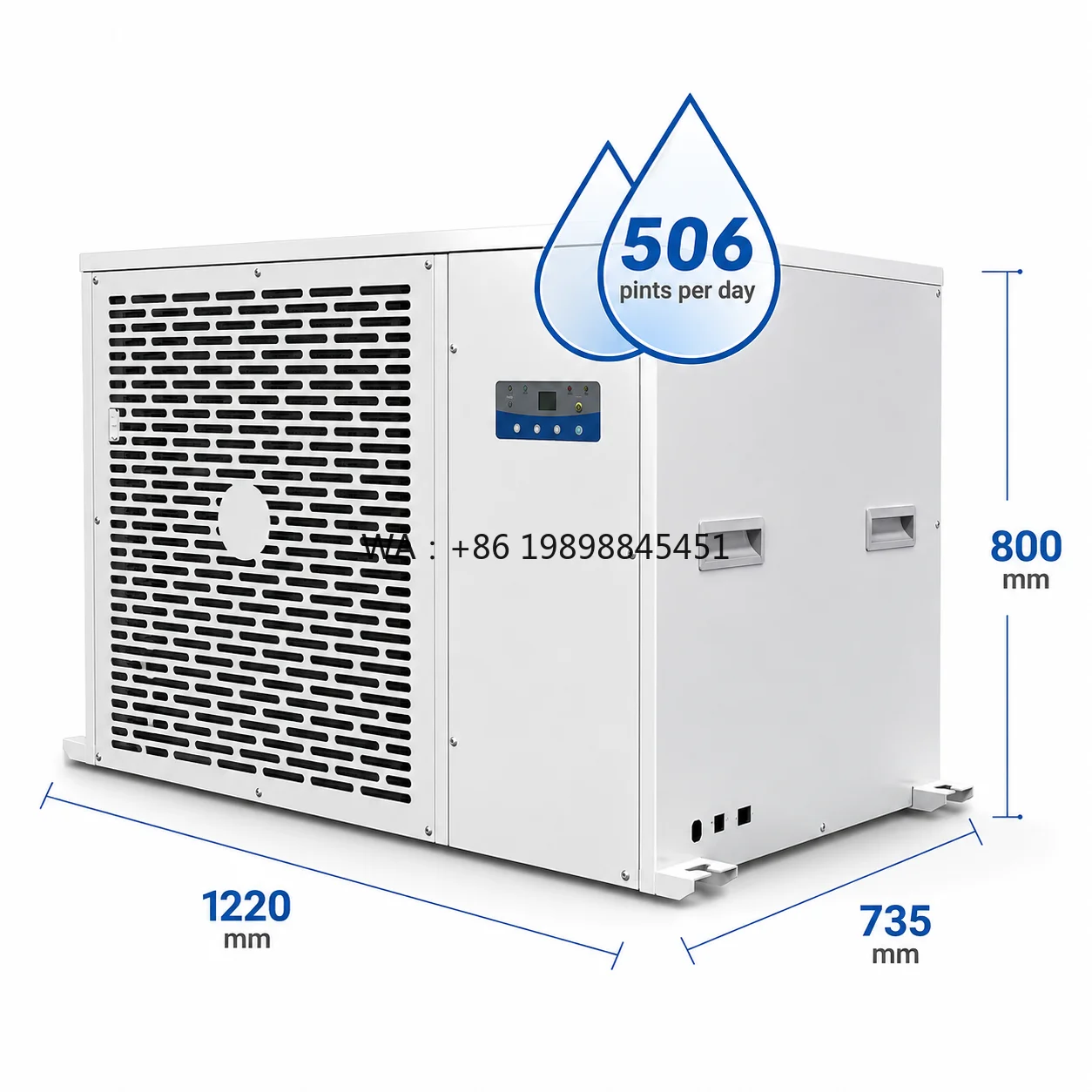 Greenhouse Indoor Farming Agricultural Dehumidifier 506 Pints Multi-Voltage 110V-240V-480V