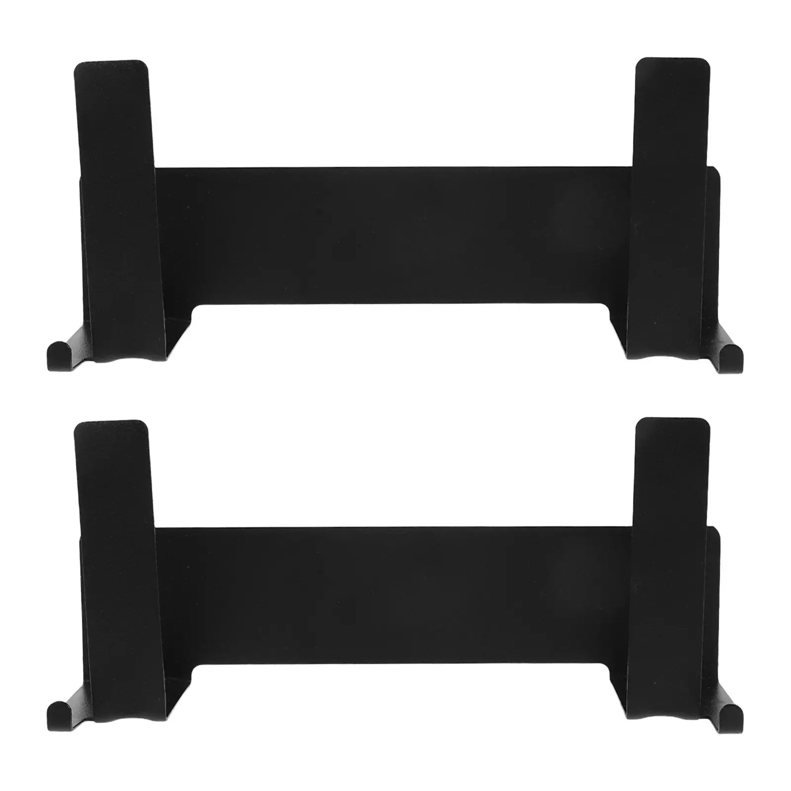 2Pcs Bathroom Wall Scale Holder Heavy Duty Metal Adhesive No Drill Digital Weight Scale Storage Bracket Space Saving Organizer