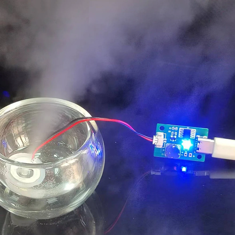 USB Mini Humidifier DIY Kits Mist Maker and Driver Circuit Board Fogger Atomization Film Atomizer Sheet Diy Kits